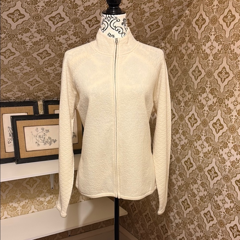 Woolrich zipper cardigan